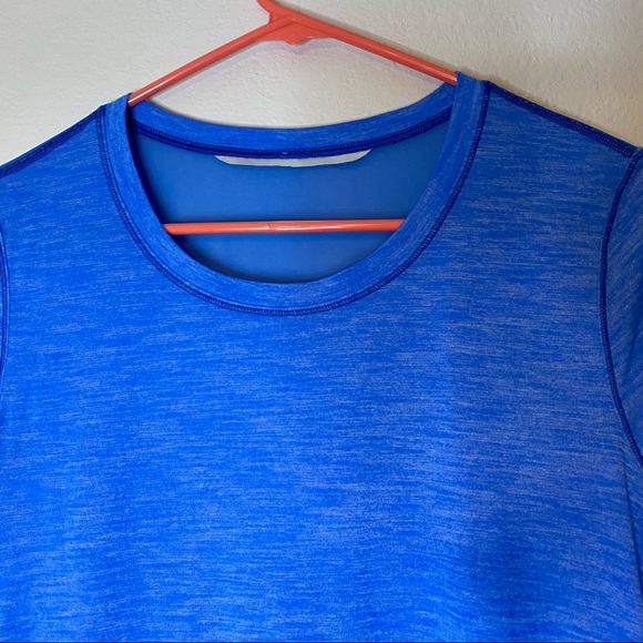 LULULEMON Pipe Dream Blue Beat the Heat short sleeve tee 6 - Picture 2 of 10